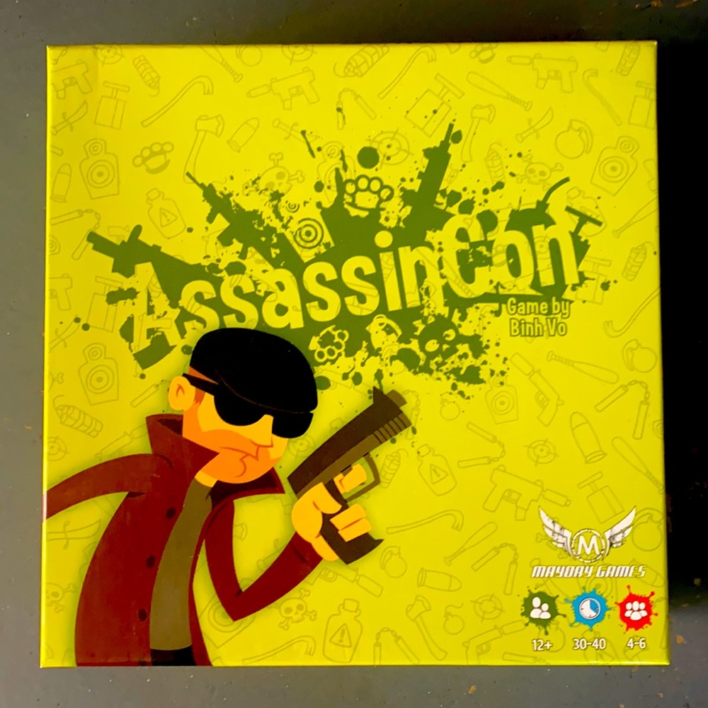 AssassinCon Board Game